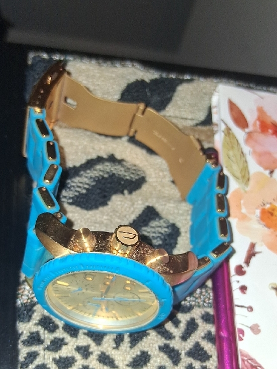 Diesel Blue and Gold Women’s Watch